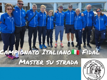 APB ai Campionati Italiani Fidal master Società e Individuali su strada