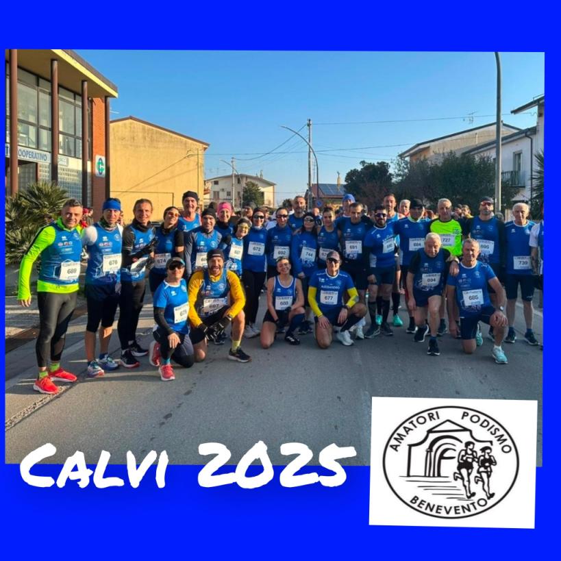 Amatori Podismo Benevento  N.1 in quel di Calvi (Bn)