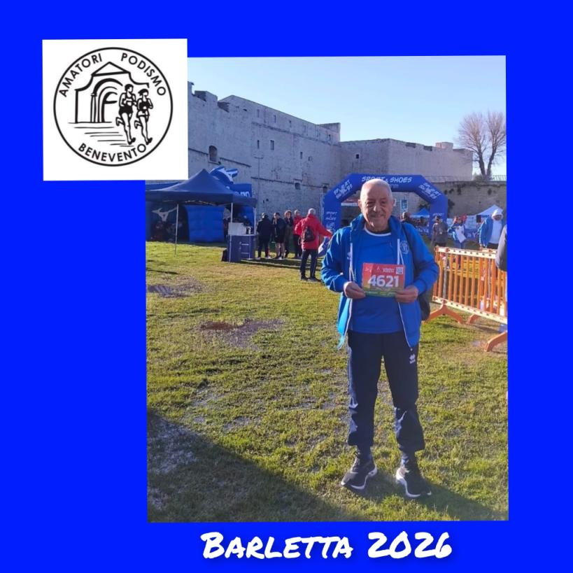 Amatori Podismo Benevento presente domenica 8 Febbraio alla Barletta Half Marathon