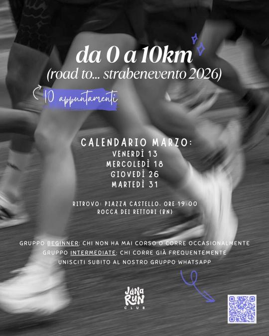 Preparazione alla Strabenevento con lo Janarun Club