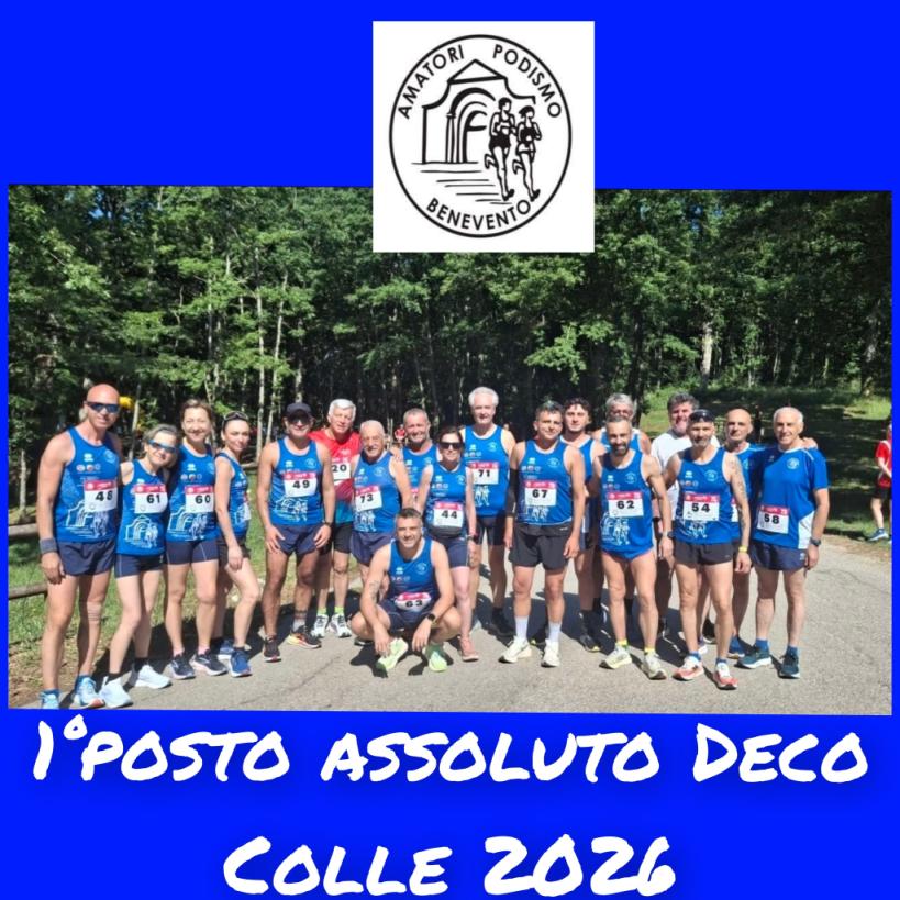 Brilla la stella di Amatori Podismo Benevento  domenica 7 Giugno